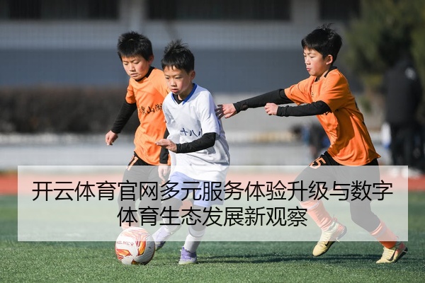 开云体育官网多元服务体验升级与数字体育生态发展新观察