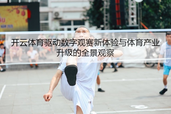 开云体育驱动数字观赛新体验与体育产业升级的全景观察